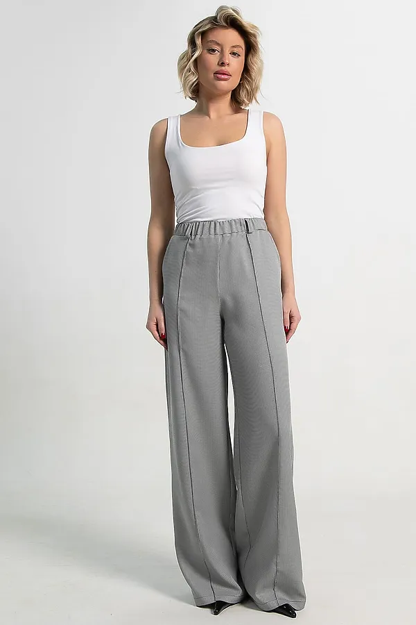 Брюки Космо НЬЮ LADY TAIGA, черно-белые - фото 2