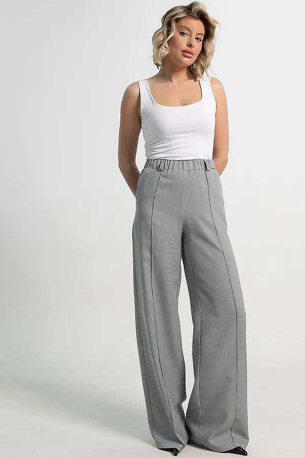 Брюки Космо НЬЮ LADY TAIGA, черно-белые - фото 2