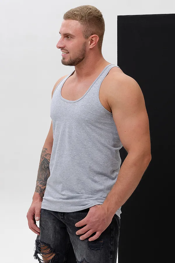 Майка 14483/Захар НАТАЛИ, серый меланж - фото 2