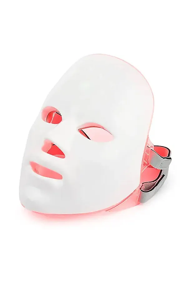 Nail Art Светодиодная LED-маска для лица / Colorful LED beauty mask, белый KRISTALLER, - - фото 2