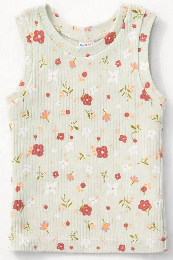 Майка лапша YOULALA, зеленый - фото 2