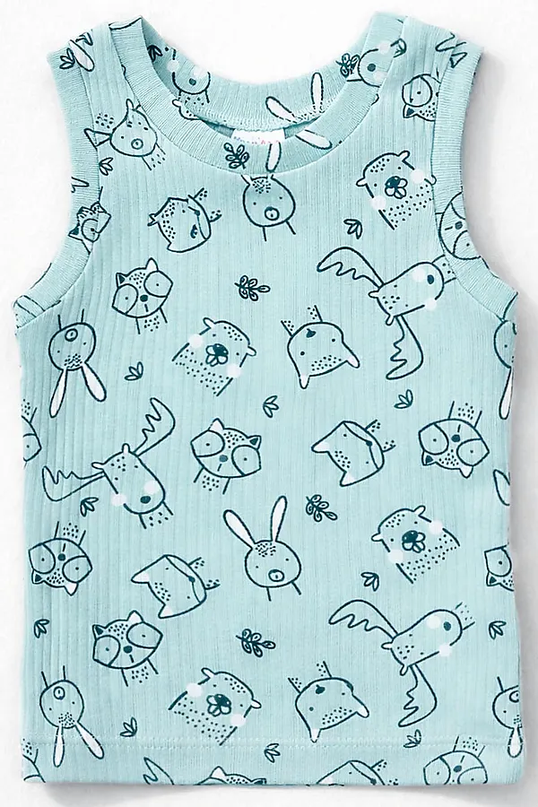 Майка лапша YOULALA, ментол - фото 2