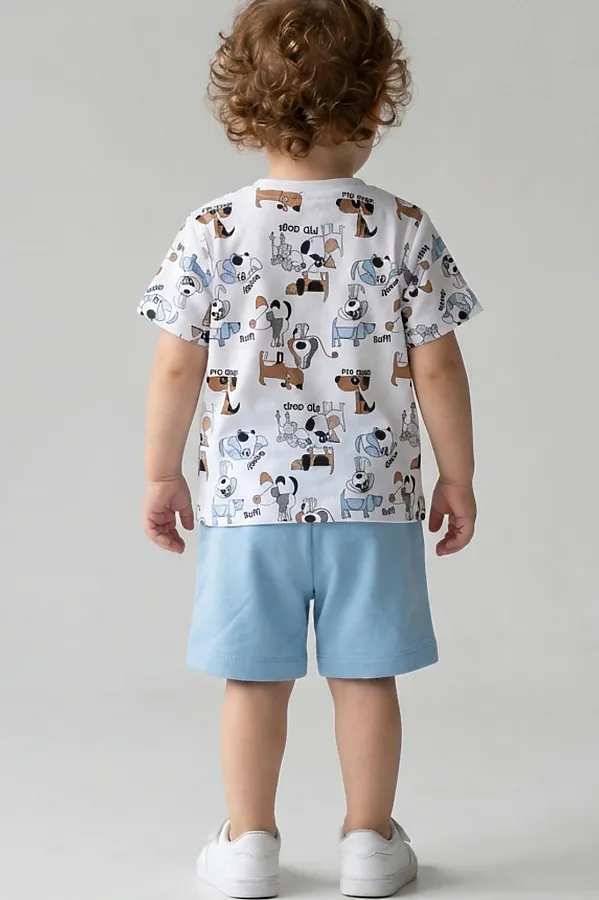 Джемпер детский трикотажный для мальчиков (футболка) PLAYTODAY, разноцветный - фото 2