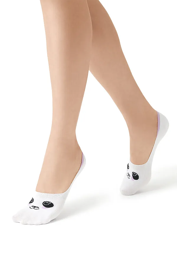 Носки MINIMI, панда bianco (белый) - фото 2