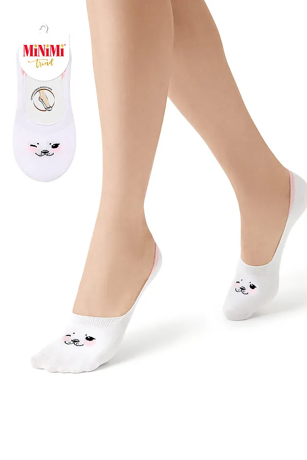 Носки MINIMI, котик bianco (белый) - фото 2