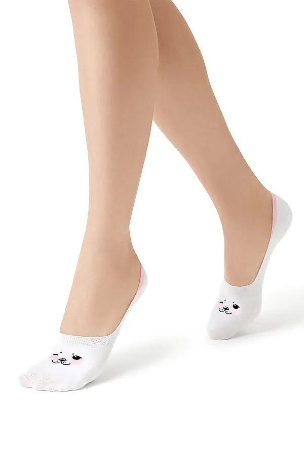 Носки MINIMI, котик bianco (белый) - фото 2