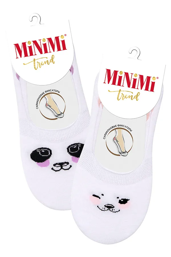 Носки MINIMI, котик bianco (белый) - фото 2
