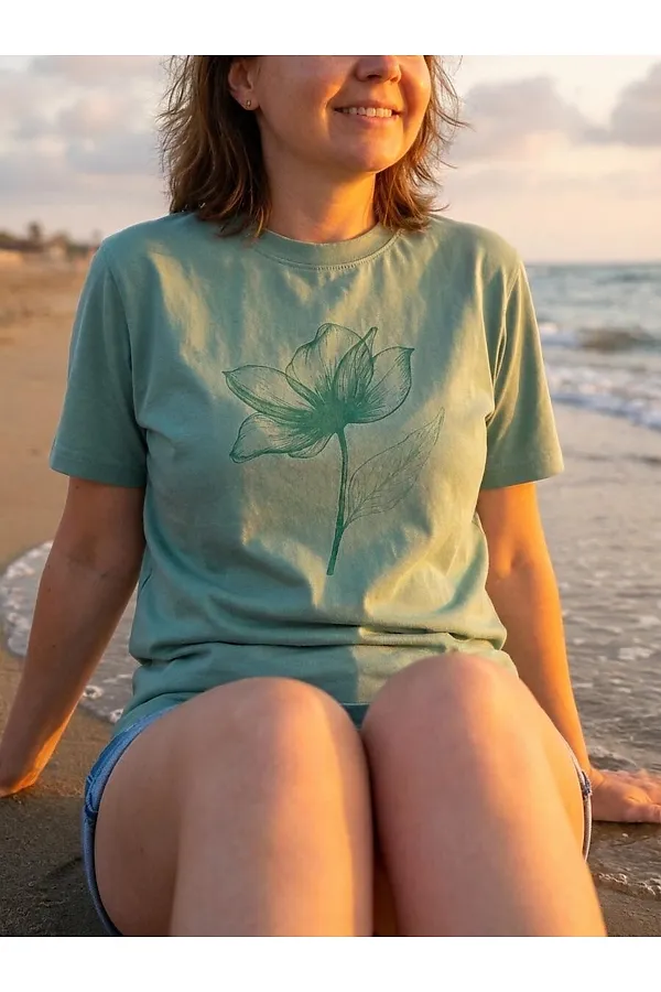 Футболка F5, зеленый - фото 2