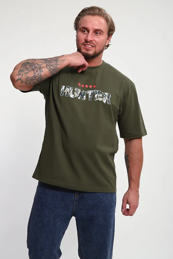 Футболка ФМП-001 НАТАЛИ, хаки hunter - фото 2