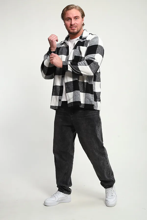 Рубашка РМК-01 НАТАЛИ, черный - фото 2