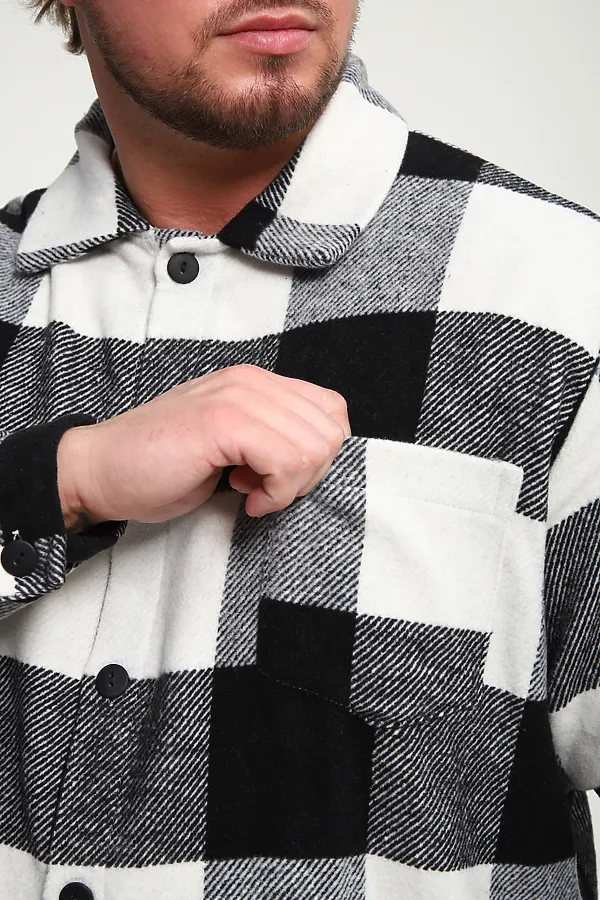 Рубашка РМК-01 НАТАЛИ, черный - фото 2