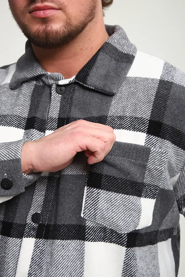 Рубашка РМК-01 НАТАЛИ, серый - фото 2