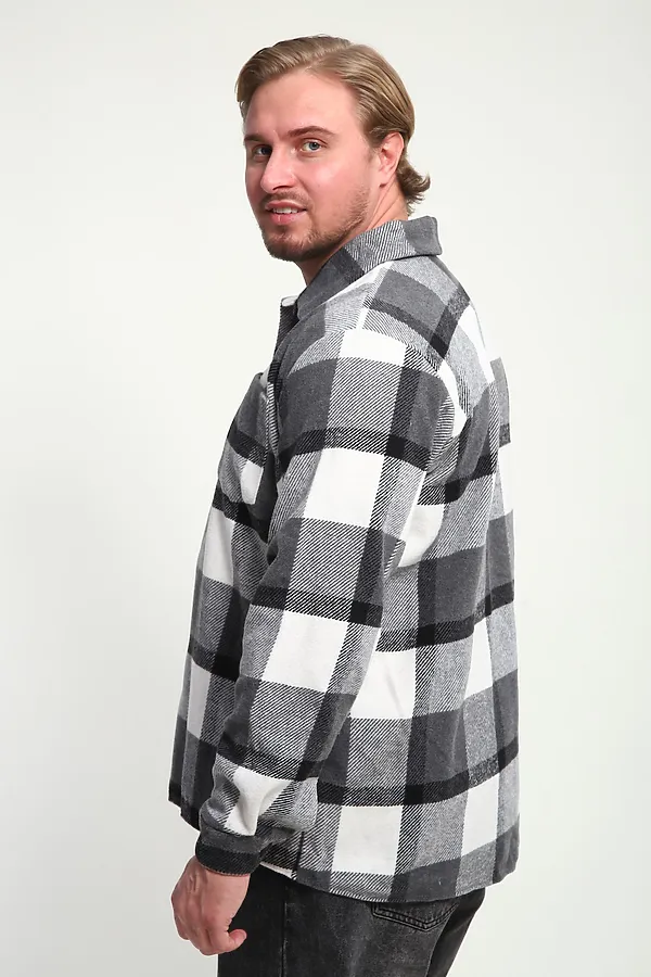 Рубашка РМК-01 НАТАЛИ, серый - фото 2