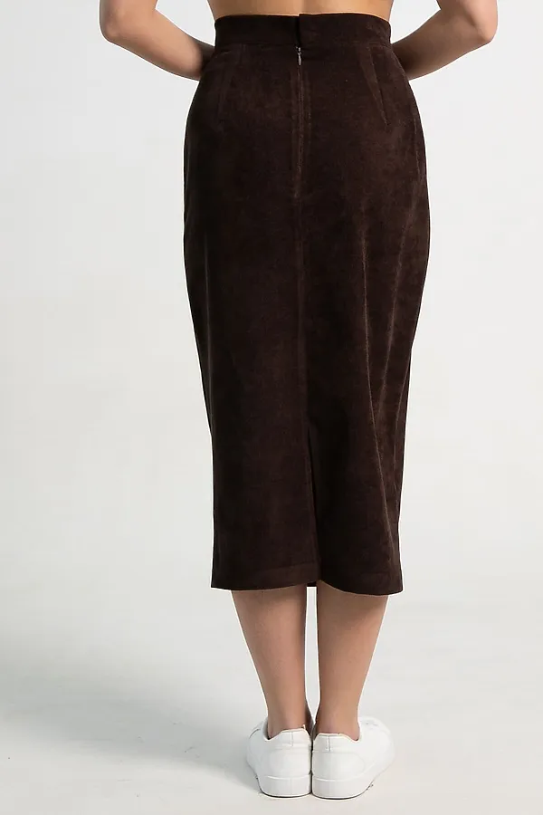 Юбка Ялта LADY TAIGA, шоколадная - фото 2