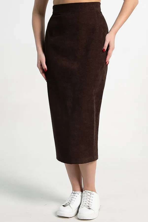 Юбка Ялта LADY TAIGA, шоколадная - фото 2