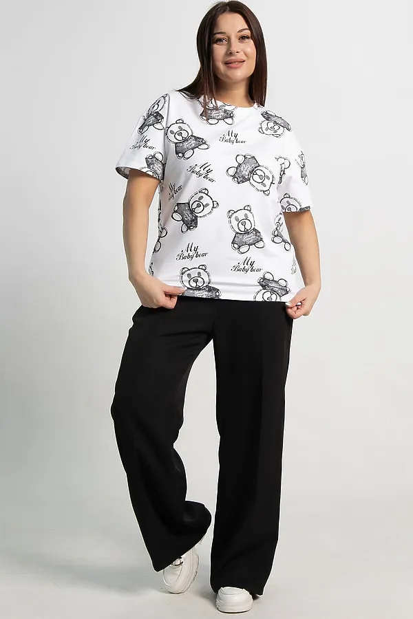 Футболка Бриса LADY TAIGA, белая - фото 2