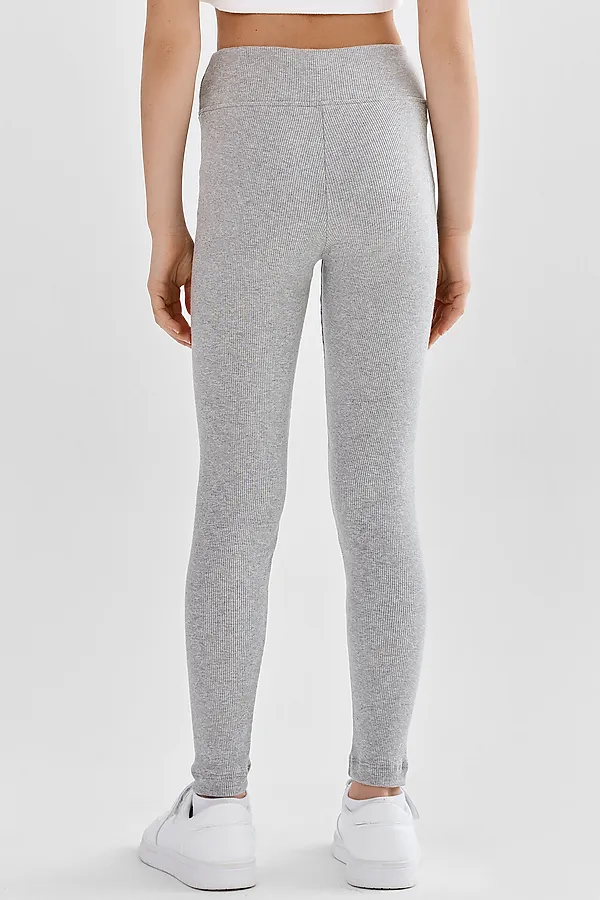 Леггинсы для девочек MARK FORMELLE, серый меланж 4425b - фото 2