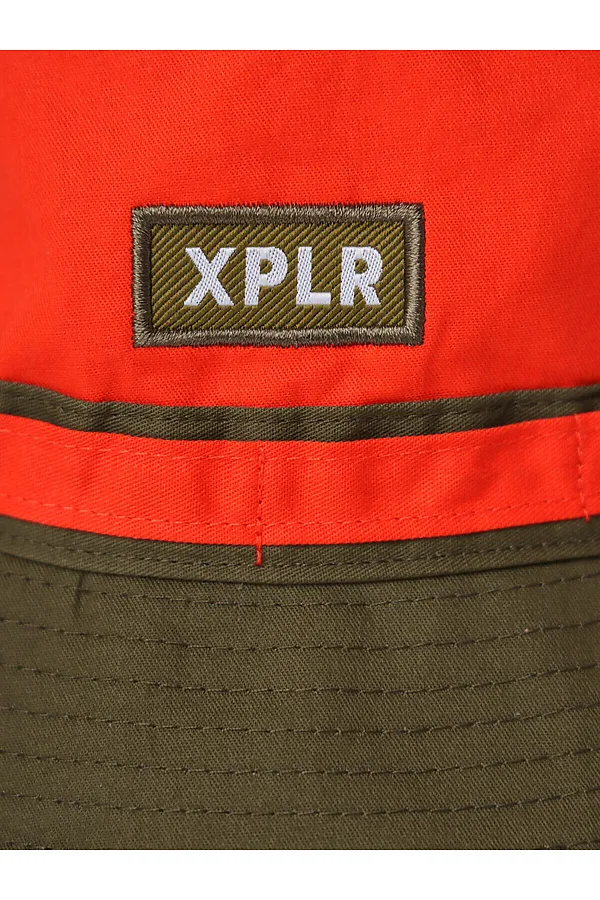 Панама текстильная для мальчиков PLAYTODAY, красный,темно-зеленый - фото 2