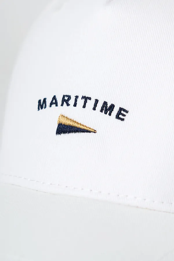 Кепка текстильная для мужчин PLAYTODAY, белый - фото 2