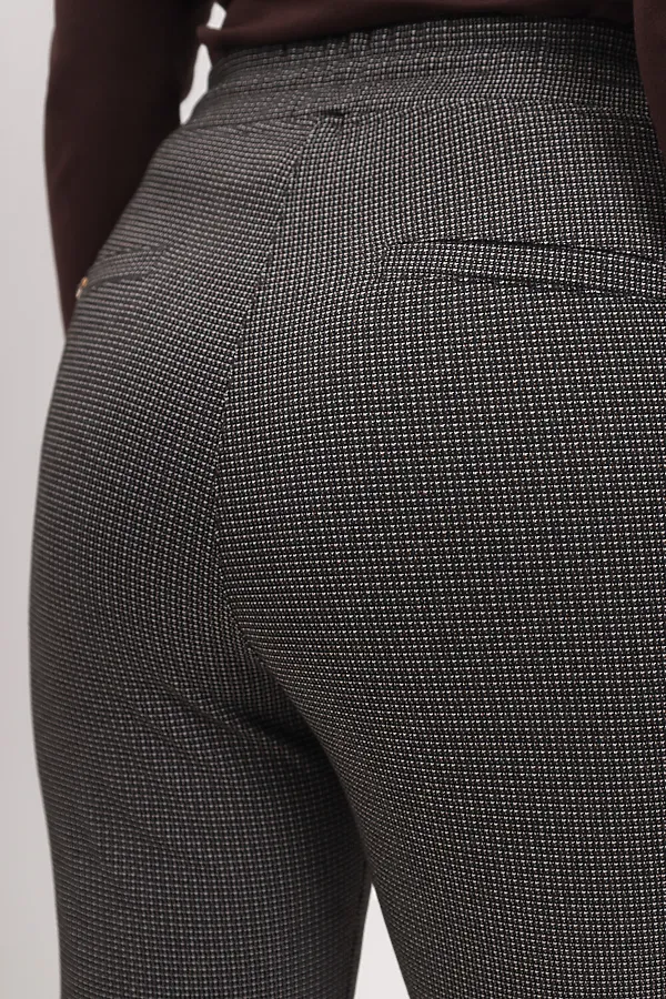 Базовые брюки MADAMODA, серо-черный - фото 2