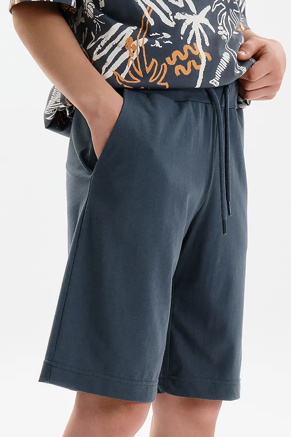 Шорты для мальчика PELICAN, серый - фото 2