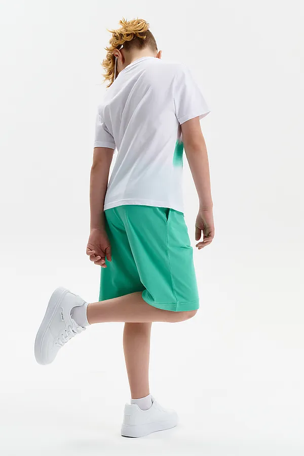 Шорты для мальчика PELICAN, ментол - фото 2