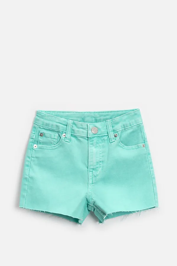 Шорты джинсовые ACOOLA, светло-бирюзовый - фото 2