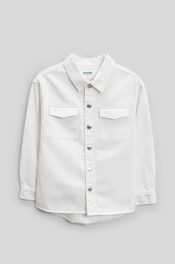 Куртка джинсовая ACOOLA, белый - фото 2