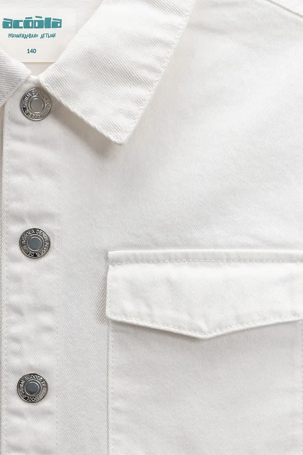 Куртка джинсовая ACOOLA, белый - фото 2