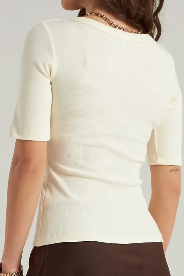 Футболка 13 НАТАЛИ, экрю - фото 2