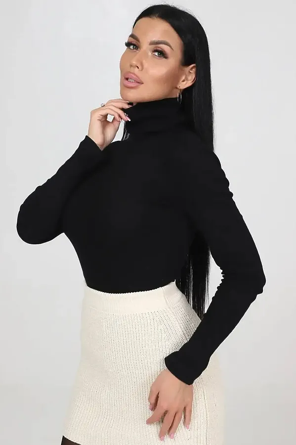 Водолазка 16 НАТАЛИ, черный - фото 2