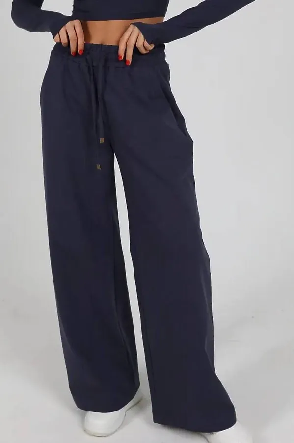 Брюки Палаццо НАТАЛИ, антрацитовый - фото 2