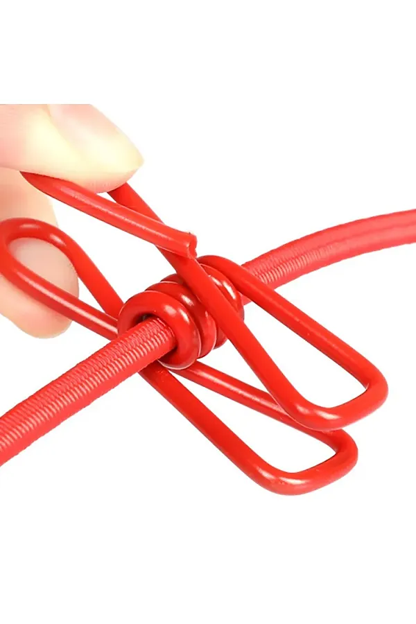 61300 Веревка бельевая с прищепками НАТАЛИ, ассорти - фото 2