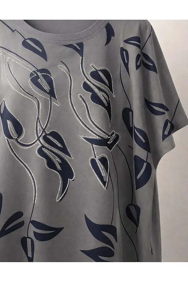 Футболка F8113 Urban Elegance НАТАЛИ, серый - фото 2