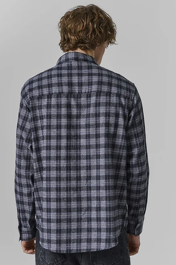 Рубашка мужская MARK FORMELLE, серая клетка - фото 2