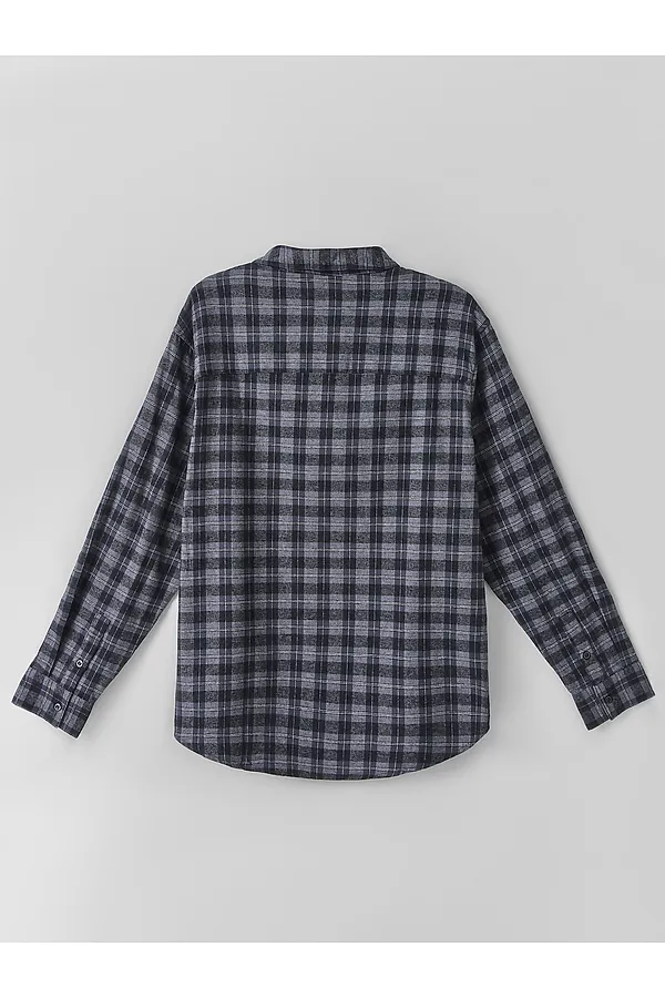 Рубашка мужская MARK FORMELLE, серая клетка - фото 2