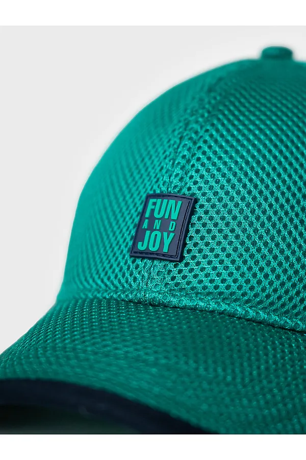 Кепка трикотажная для мальчиков PLAYTODAY, зеленый - фото 2