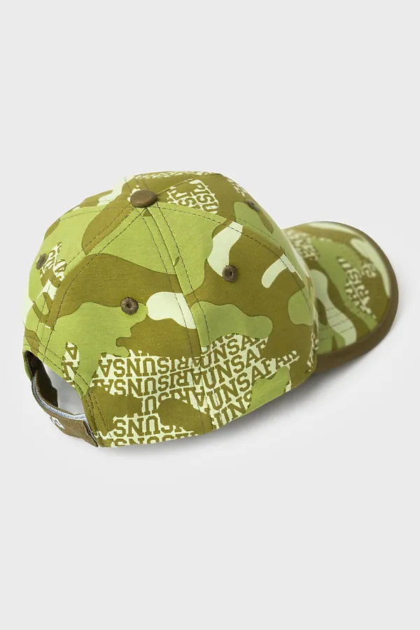 Кепка текстильная для мальчиков PLAYTODAY, темно-зеленый,зеленый,светло-зеленый - фото 2