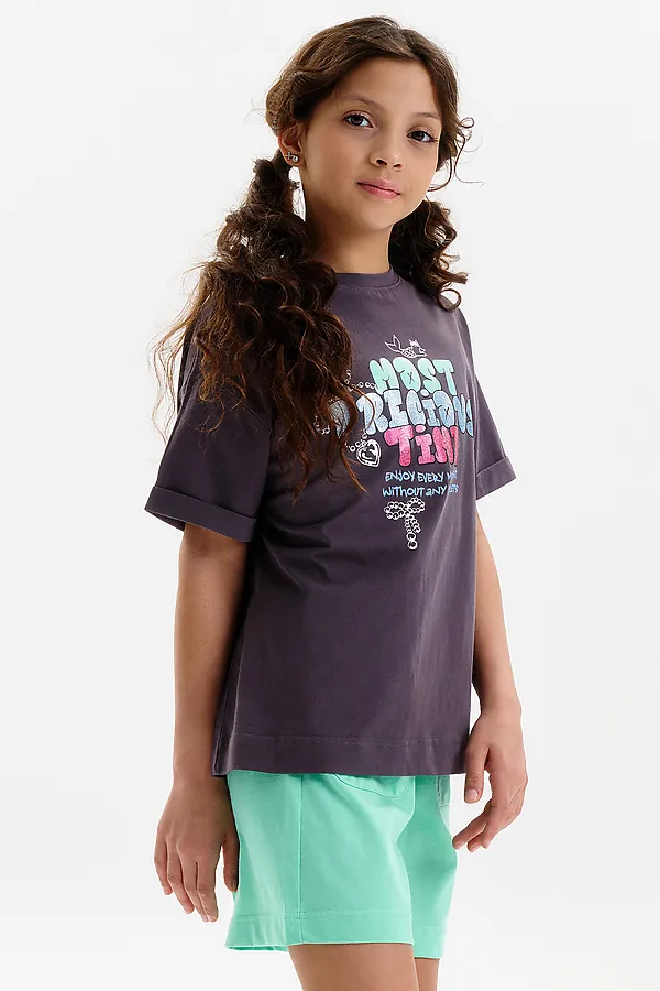 Шорты для девочек PELICAN, ментол - фото 2