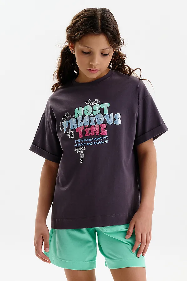 Шорты для девочек PELICAN, ментол - фото 2