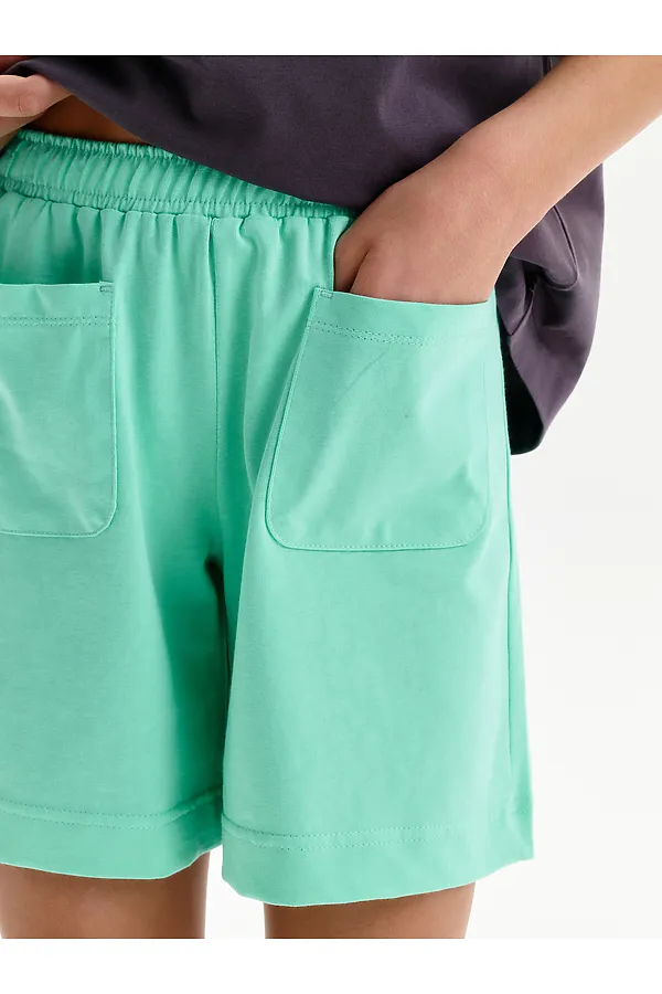 Шорты для девочек PELICAN, ментол - фото 2