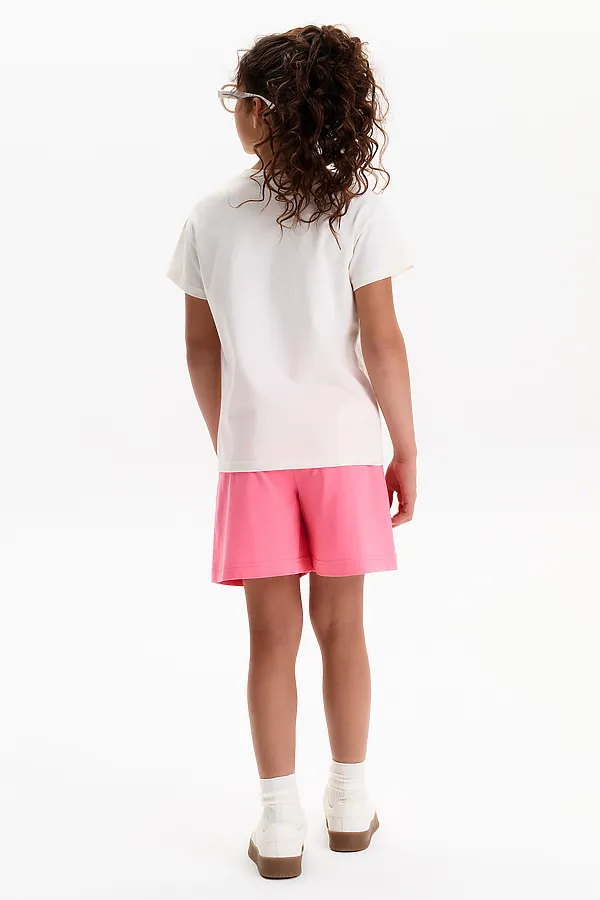 Шорты для девочек PELICAN, розовый - фото 2