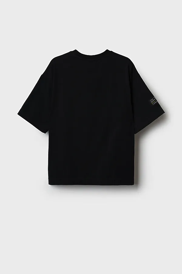 Фуфайка трикотажная для мальчиков (футболка) PLAYTODAY, черный - фото 2