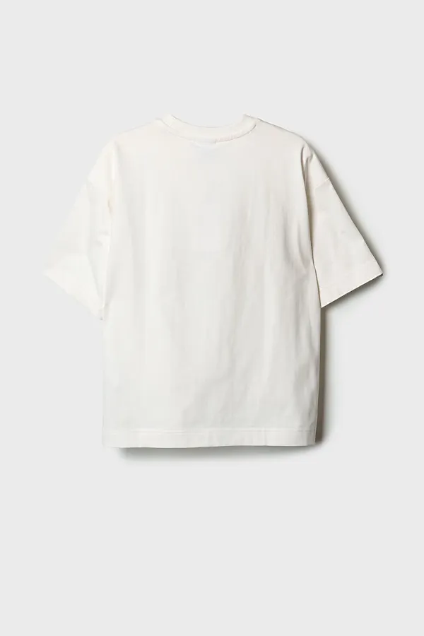 Фуфайка трикотажная для мальчиков (футболка) PLAYTODAY, белый - фото 2