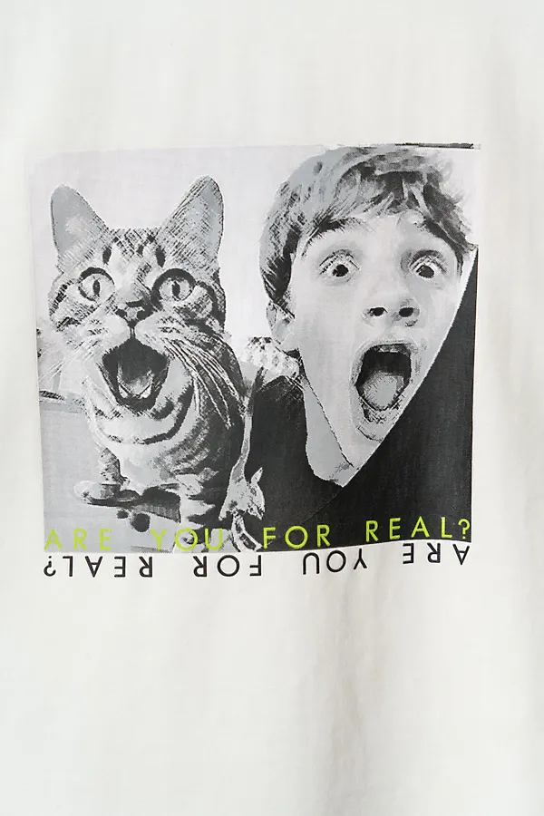 Фуфайка трикотажная для мальчиков (футболка) PLAYTODAY, белый - фото 2