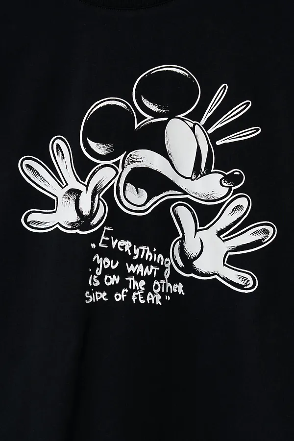 Комплект трикотажный для мальчиков: фуфайка (футболка), брюки PLAYTODAY, черный - фото 2