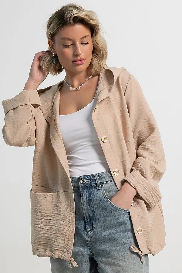 Пыльник Летний день LADY TAIGA, бежевый - фото 2