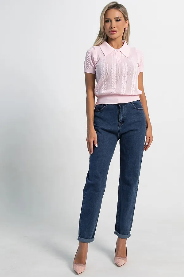 Поло Важный момент LADY TAIGA, розовое - фото 2