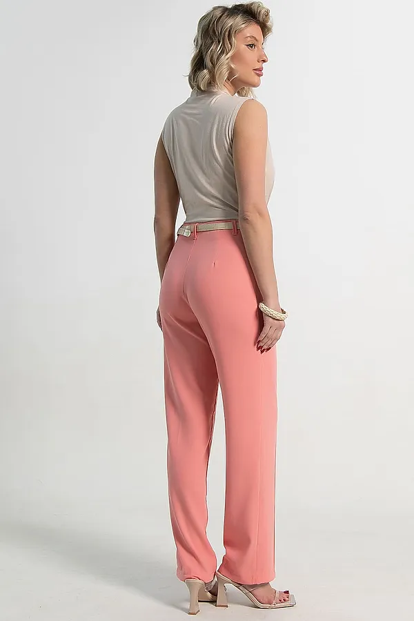 Брюки со стрелками Эверест LADY TAIGA, коралл - фото 2