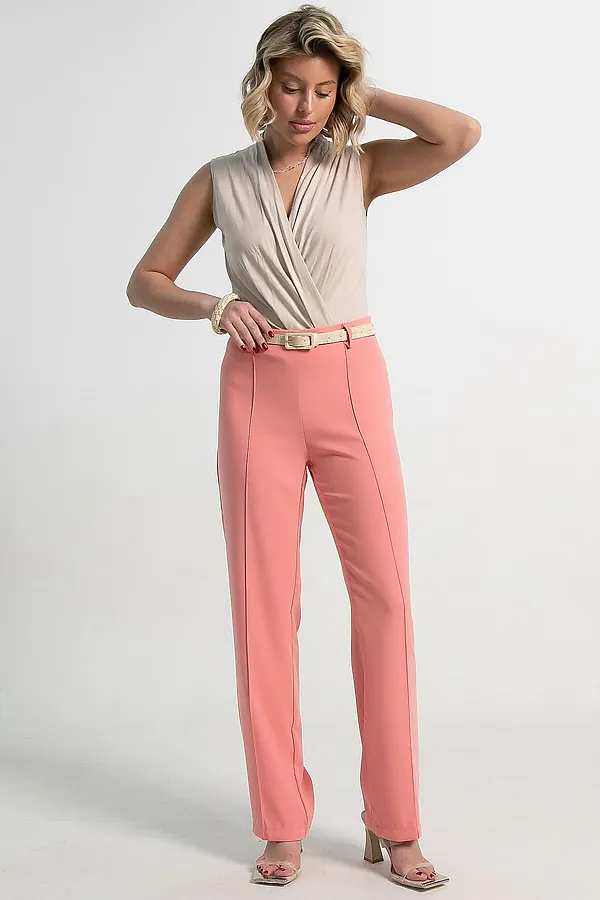 Брюки со стрелками Эверест LADY TAIGA, коралл - фото 2